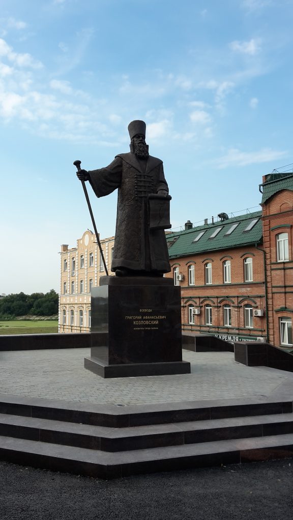 Памятник воеводе Г. Козловскому, основателю г. Сызрань